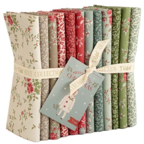 TD300246 Eve & Noel Fat Quarter Bundle, Merry Little Christmas by Tilda