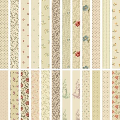 Laundry Line Fat Quarter Pack (24 pcs) by Edyta Sitar