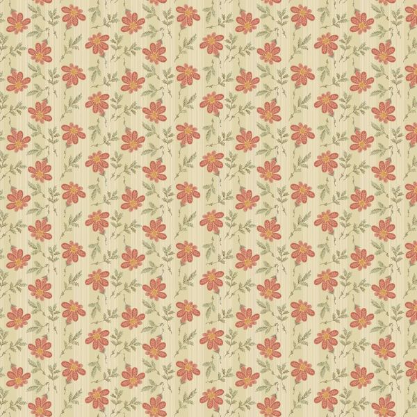 A-10074-E Apron Strings Cream, Laundry Line by Edyta Sitar