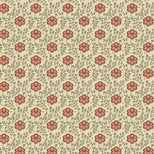 A-10089-R Milkweed Cream, Laundry Line by Edyta Sitar