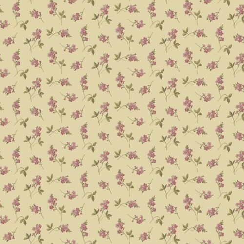 A-10092-P Cornflower Cream, Laundry Line by Edyta Sitar