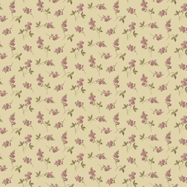 A-10092-P Cornflower Cream, Laundry Line by Edyta Sitar