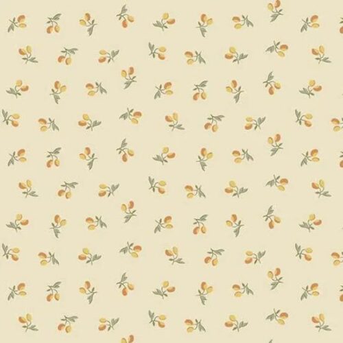 A-10096-Y Peachy Cream, Laundry Line by Edyta Sitar