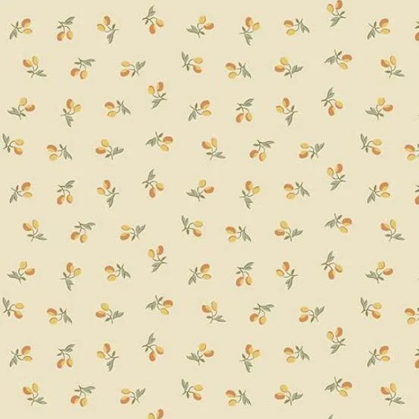 A-10096-Y Peachy Cream, Laundry Line by Edyta Sitar