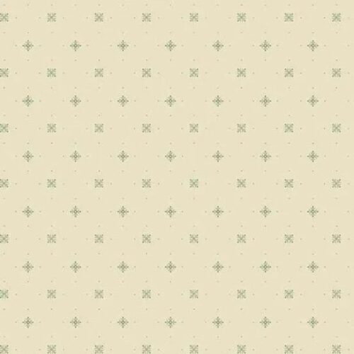 A-10102-B Starshine Cream blue, Laundry Line by Edyta Sitar