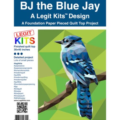 BJ the Blue Jay Foundation Paper-Piecing Patterns