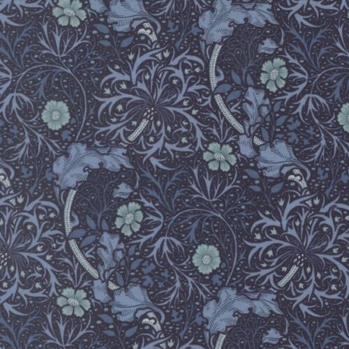 13382 15 Seaweed Florals Twilight, Morris Muse by Barbara Brackman