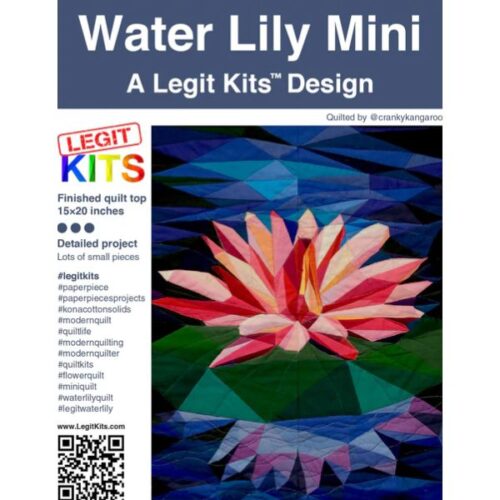 Water Lily Mini Foundation Paper-Piecing Patterns