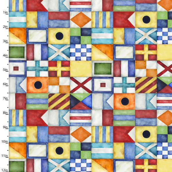 23761-MLT Flying High Multicolor, Fair Winds & Following Seas by Michael Moon