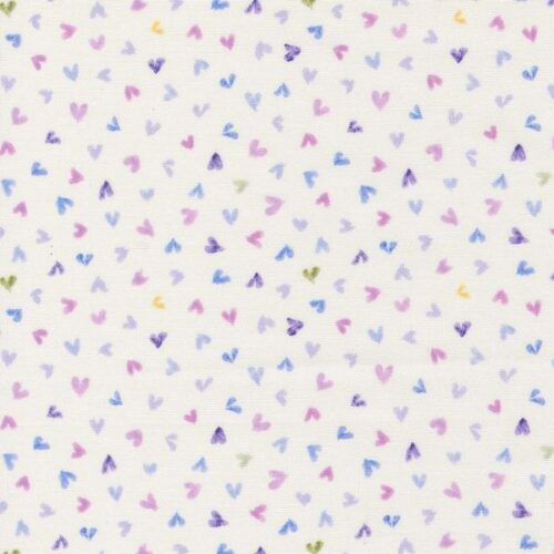 24653 11 Light Hearts on Snowdrop Delphinium by Janet Clare