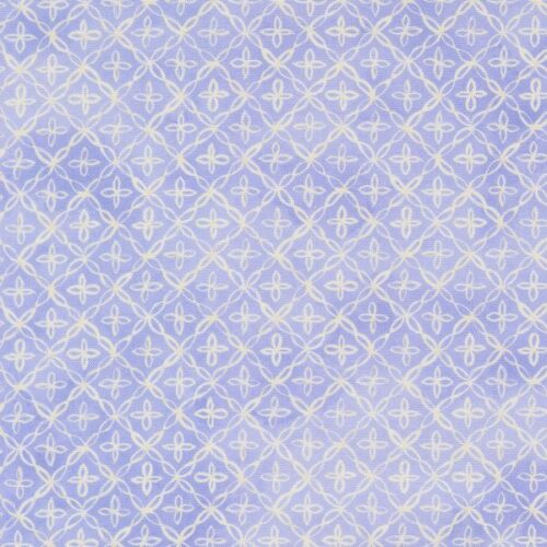 24656 15 Flourish Checks and Plaids Lilac, Delphinium by Janet Clare