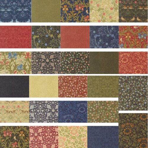 Morris Muse Fat Quarter Pack by Barbara Brackman