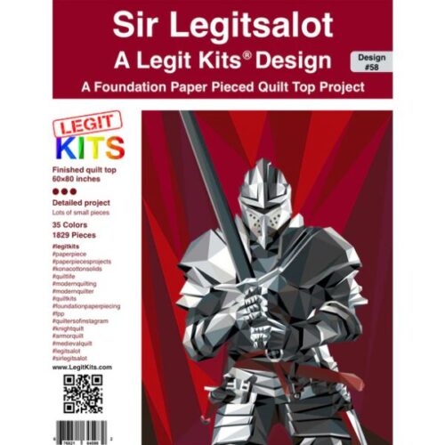 Sir Legitsalot Foundation Paper-Piecing Pattern