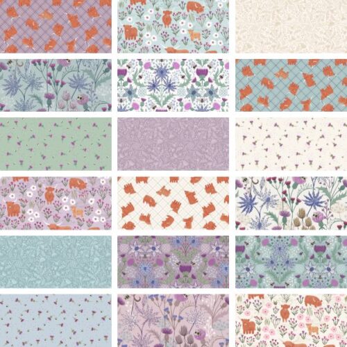 A Celtic Summer Fat Quarter Pack by Lewis & Irene