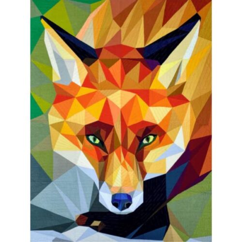Autumn Fox Foundation Paper-Piecing Pattern