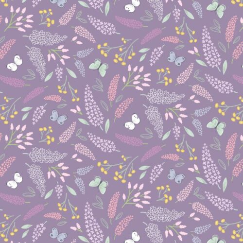 CC67.3 Spring Symphony Dusky Dark Purple, Dear Spring by Cassandra Connolly