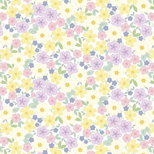 CC68.1 Primrose Prairie White, Dear Spring by Cassandra Connolly, Dear Spring by Cassandra Connolly