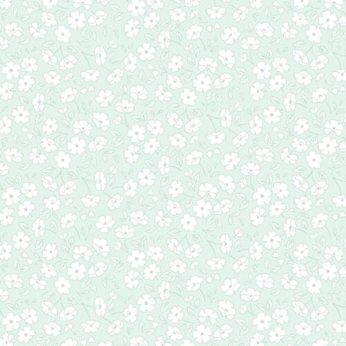 CC69.1 Blossom by Blossom Pale Turquoise, Dear Spring by Cassandra Connolly