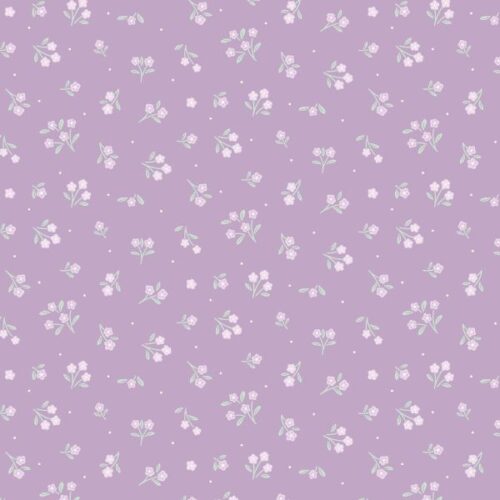 CC70.2 Ditsy Dance Purple, Dear Spring by Cassandra Connolly