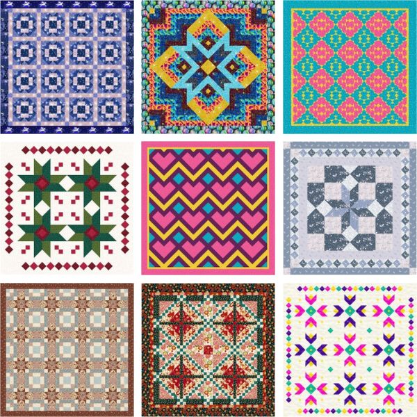 Lewis & Irene pattern grid Lewis & Irene pattern grid