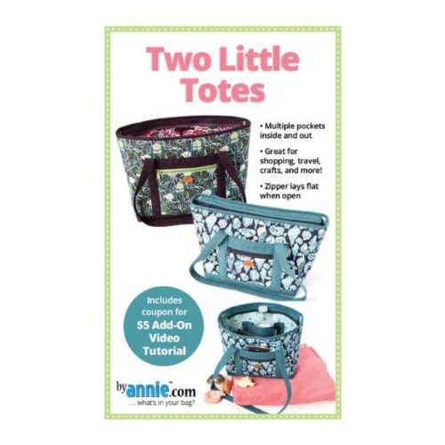 PBA314 Two Little Totes Bag Pattern ByAnnie
