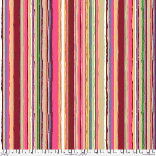 PWGP209.MAGENTA Echo Stripe, Kaffe Fassett Collective Spring 2026