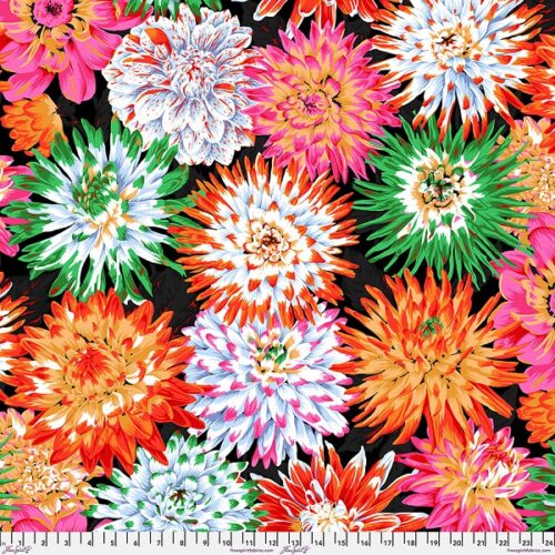 PWPJ054.CONTRAST Cactus Dahlia, Kaffe Fassett Collective Spring 2026
