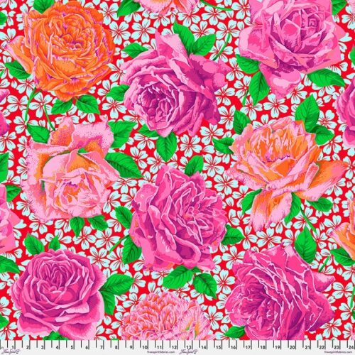 PWPJ077.OPERA Rose Bloom, Kaffe Fassett Collective Spring 2026