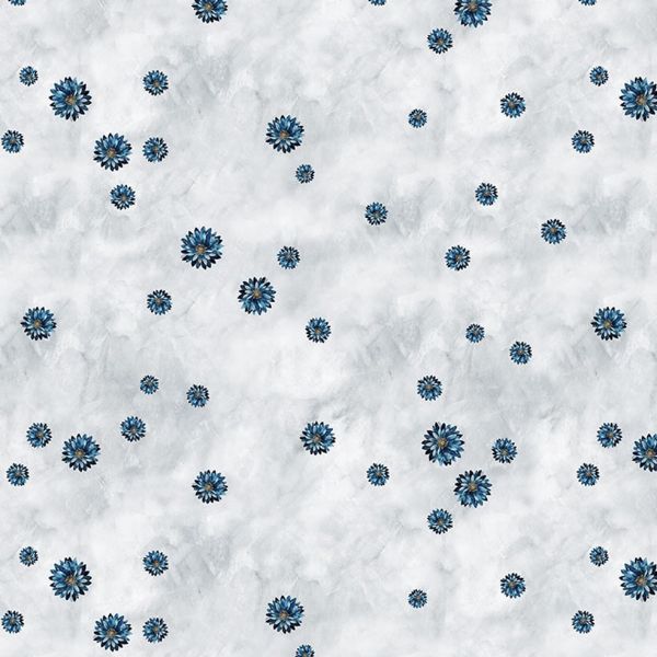 8654-11 Tiny Flower Toss, Behind Blue Eyes by Funny Girl