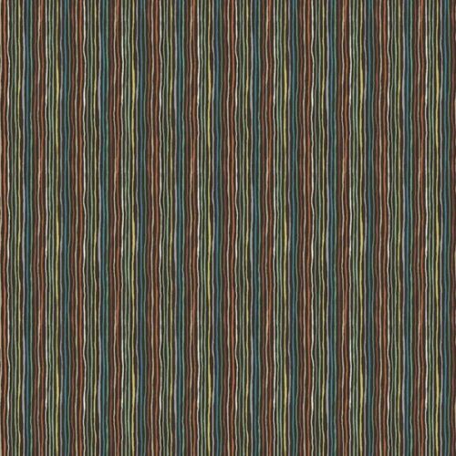 153_V Stripe – Brown, Prehistoric by Makower