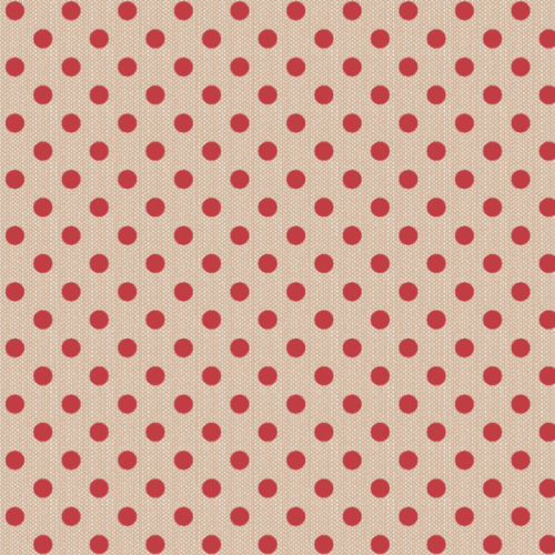 160085 Polkadot Red, Creating Memories by Tilda