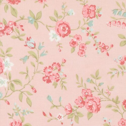18790 12 Floral Light Pink, Abide by Brenda Riddle Designs