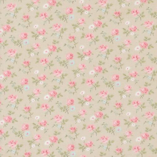 18791 17 Field Floral Small Florals Stone, Abide by Brenda Riddle Designs
