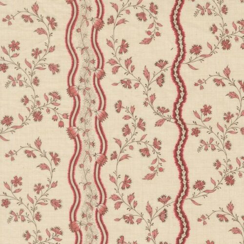 13993 11 Jonquille Stripes Floral Pearl, Fleur de Paris by French General