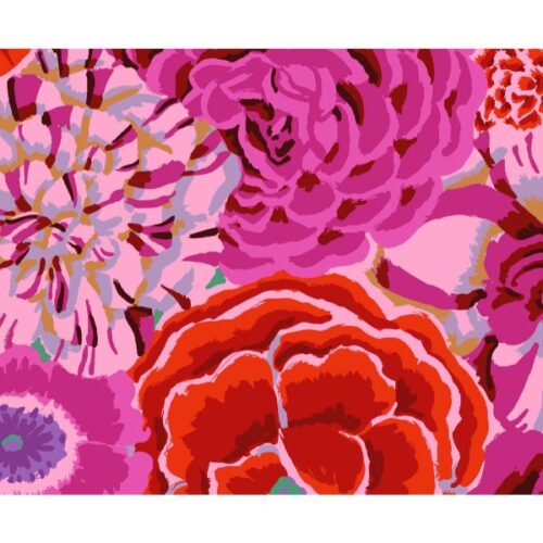 QBGP012.Magenta Bekah, Kaffe Fassett Collective Extra Wide Backing (approx. 108″wide) Cotton Sateen Finish
