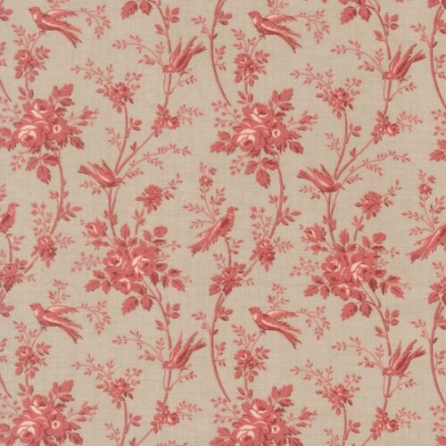 13996 15 Oiseaux Florals Birds Smoke, Fleur de Paris by French General
