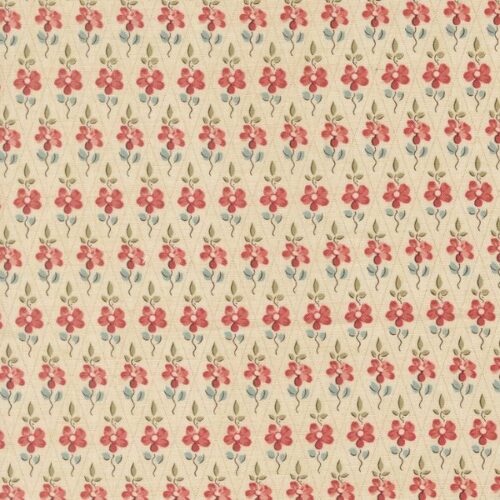 13997 11 Paquerette Checks and Plaids Floral Pearl, Fleur de Paris by French General