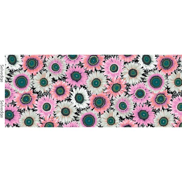 QBPJ006 Black Van Gogh, Kaffe Fassett Collective Extra Wide Backing (approx. 108″wide) Cotton Sateen Finish