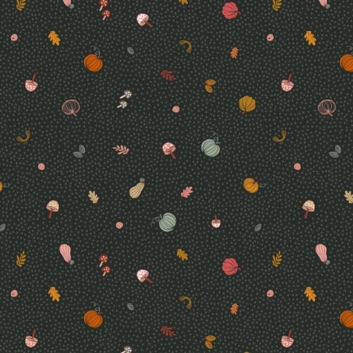 A683.3 Little Pumpkins in Dark Forest, Snuggle Season by Lewis & Irene