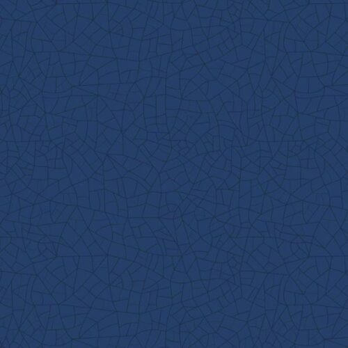 A993C Crackle Glaze Sea Glass Dark Blue, Porcelain and Sea Glass by Stuart Hillard