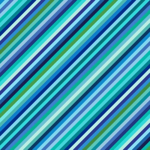 A973.C Blue Stripes, Animal Alphabet by Lewis & Irene