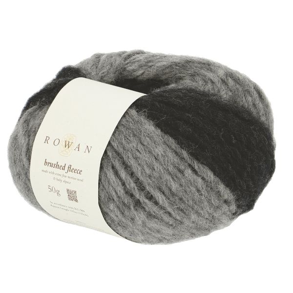 Brushed Fleece Variegated 274 Peat Degrade, Rowan