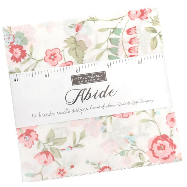 Abide 5" Charm Pack (42 pcs) by Brenda Riddle Designs