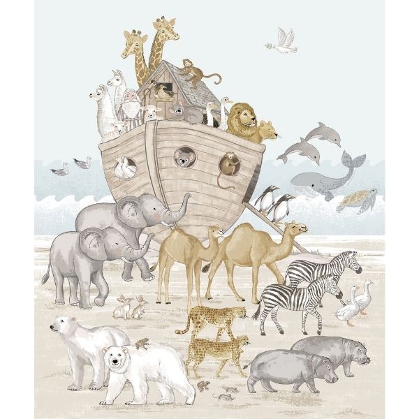 DP28710-41 Noah Panel, Two by Two, by Deborah Edwards