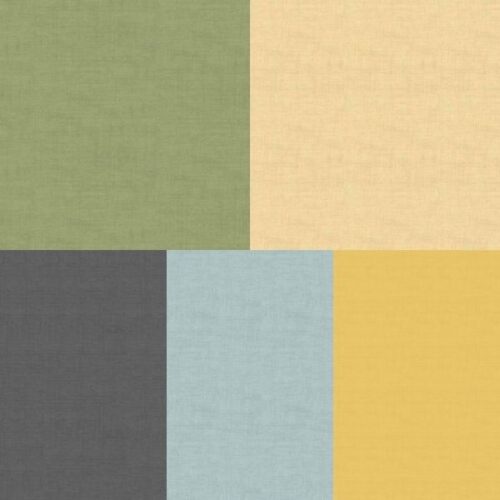 Atelier Linen Texture Fat Quarter Pack 5pcs