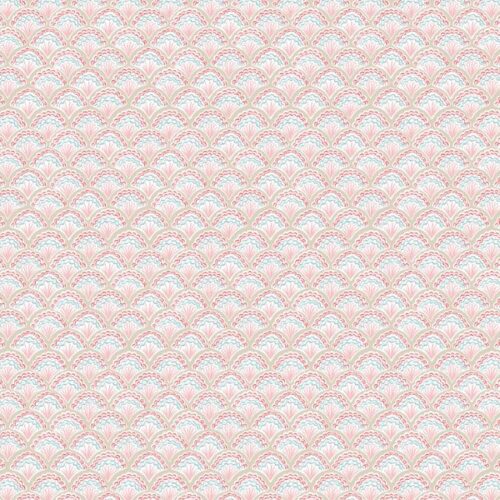 L2.B Fancy Shells Linen and Pink, Seas the Day by Lewis & Irene