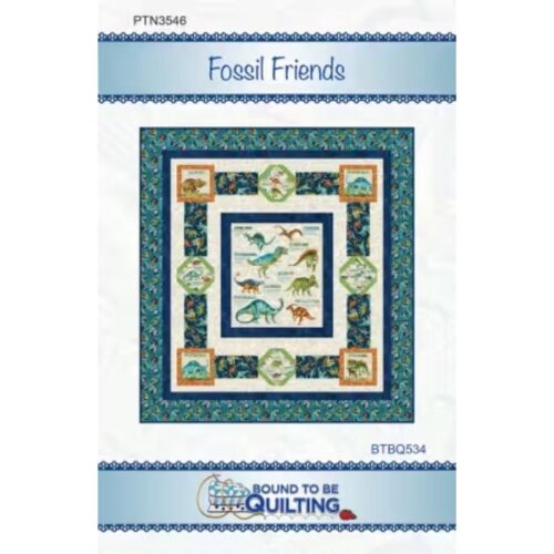 Dino Roar Quilt Pattern by Brett Blumenthal