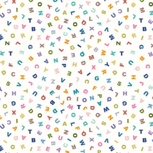 A972.A Letters on Cream, Animal Alphabet by Lewis & Irene