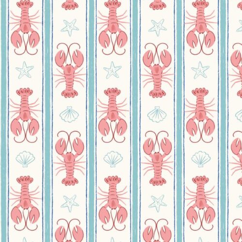L1.B Lobster Stripe, Seas the Day by Lewis & Irene