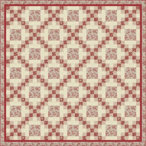 Parc Monceau Quilt Kit, Fleur de Paris by French General FGFP003